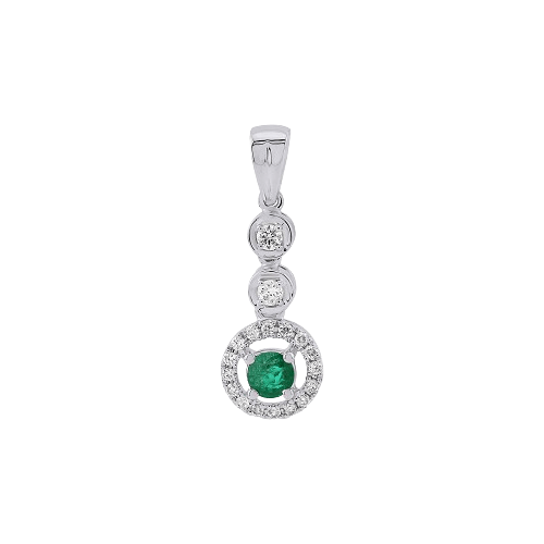 PD1454-1 [1454-5108] EM1-0.20CT DD18-0.17CT KWG XUQQ 1.26GR $1.585,05